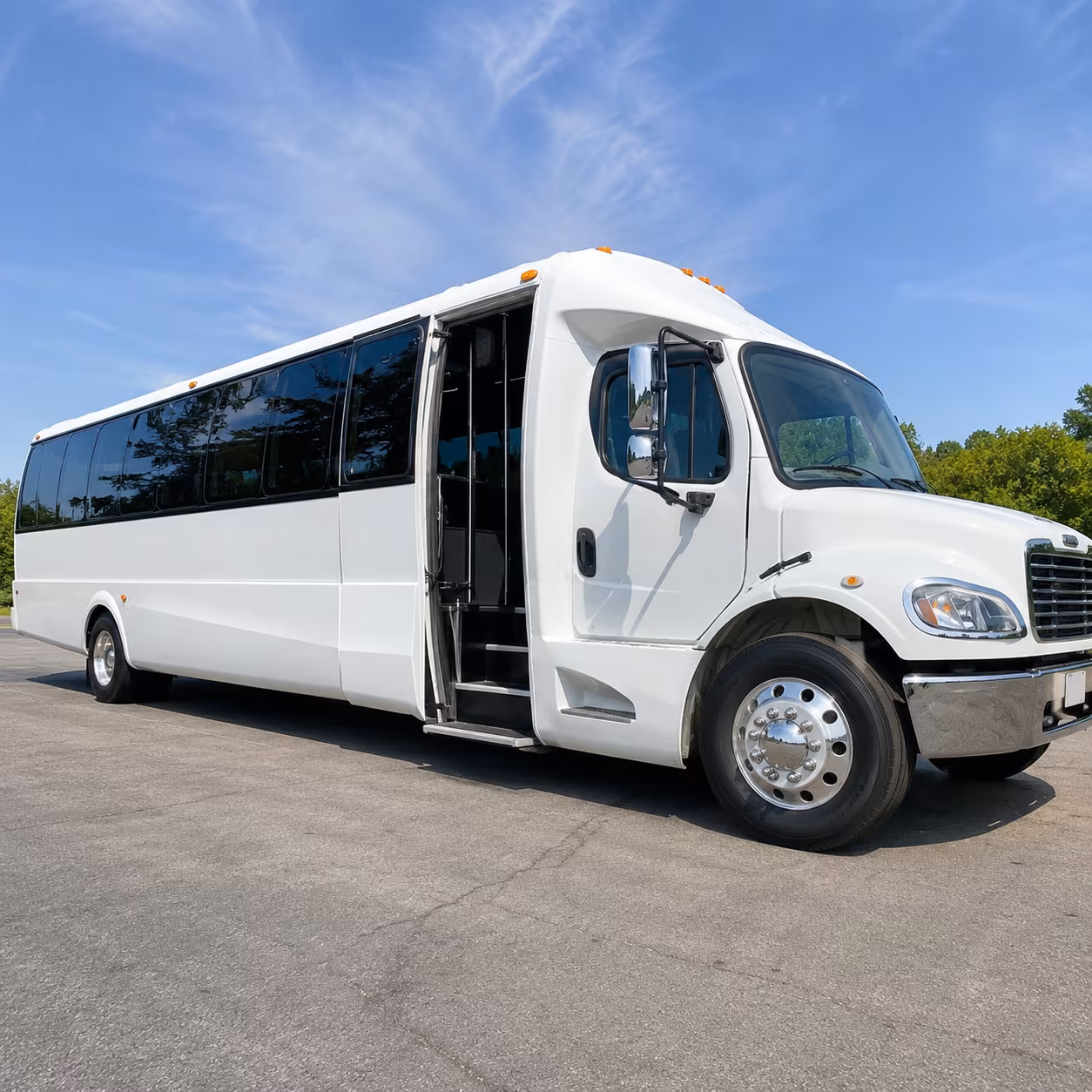 buses for performing arts and theatre field trips in macon