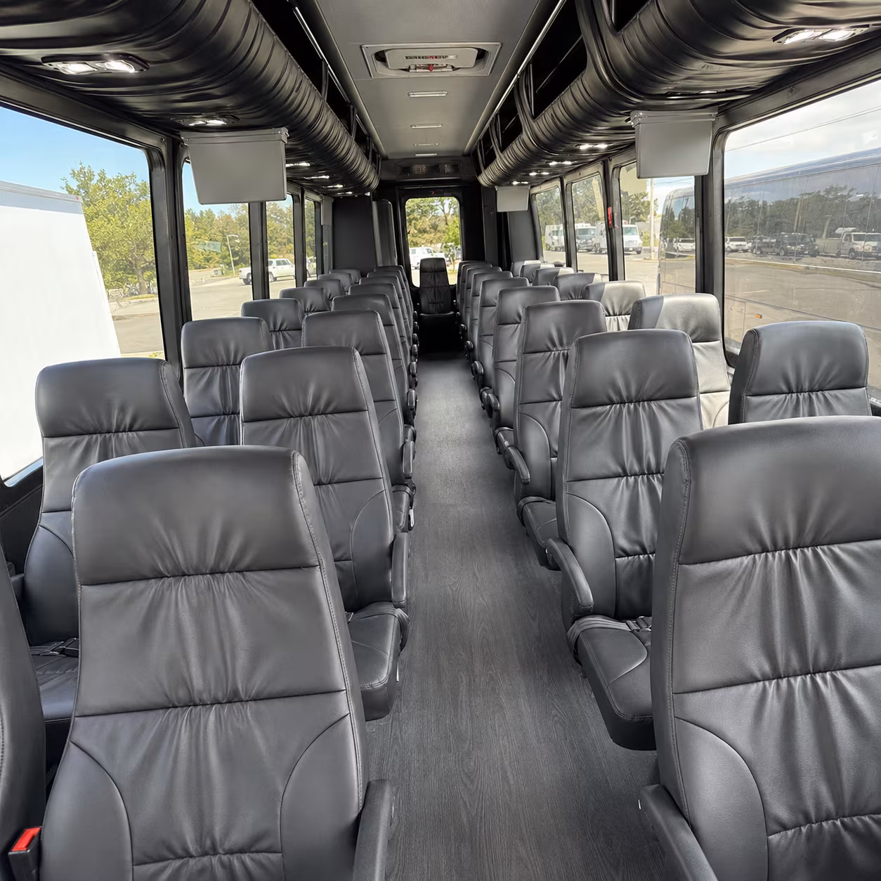 can i book a one way a round trip or a multi day package for a bus rental in macon