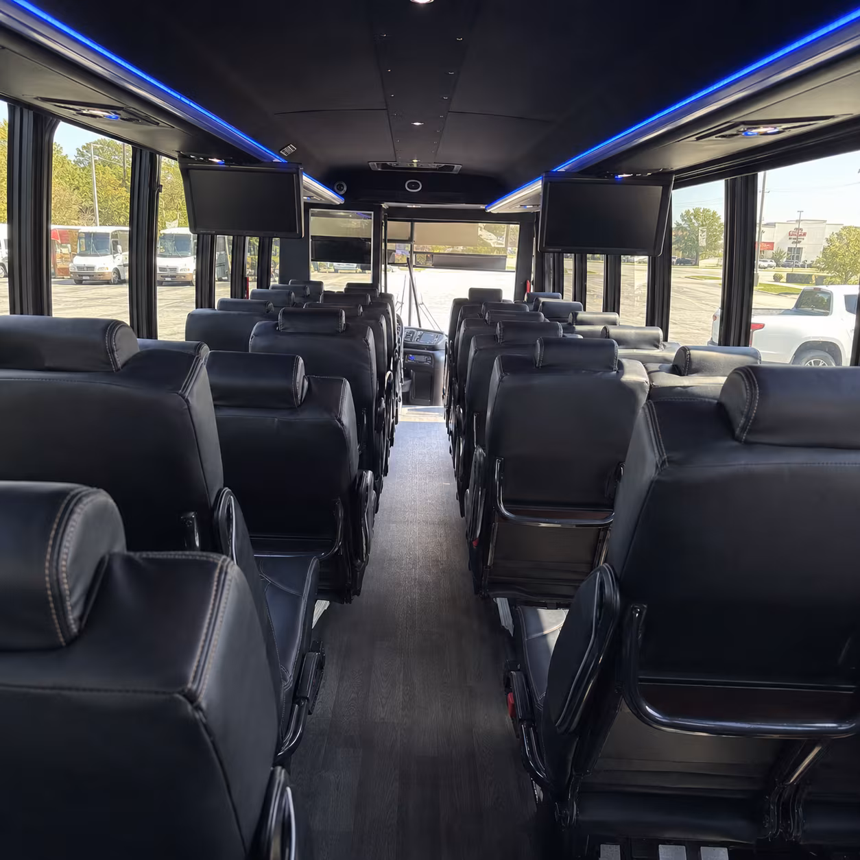 macon airport transportation onboard seating