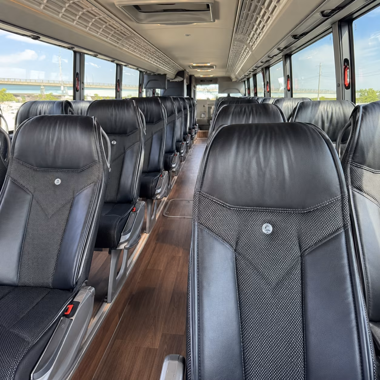 macon bus rental service area