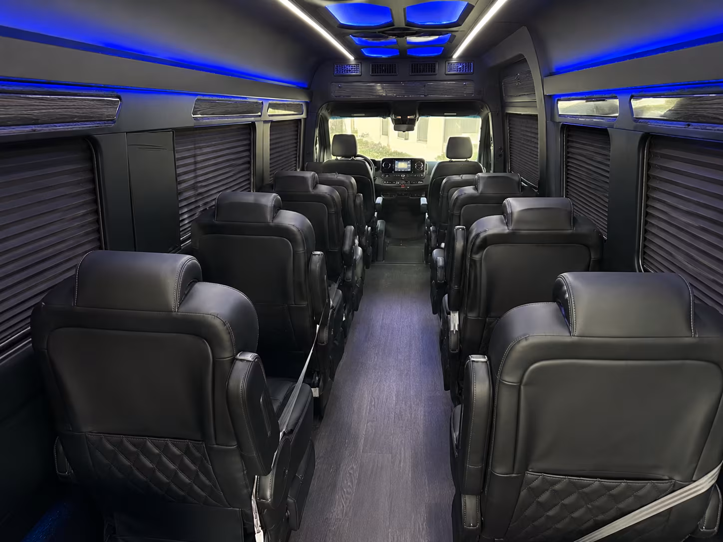 macon concert transportation onboard seating