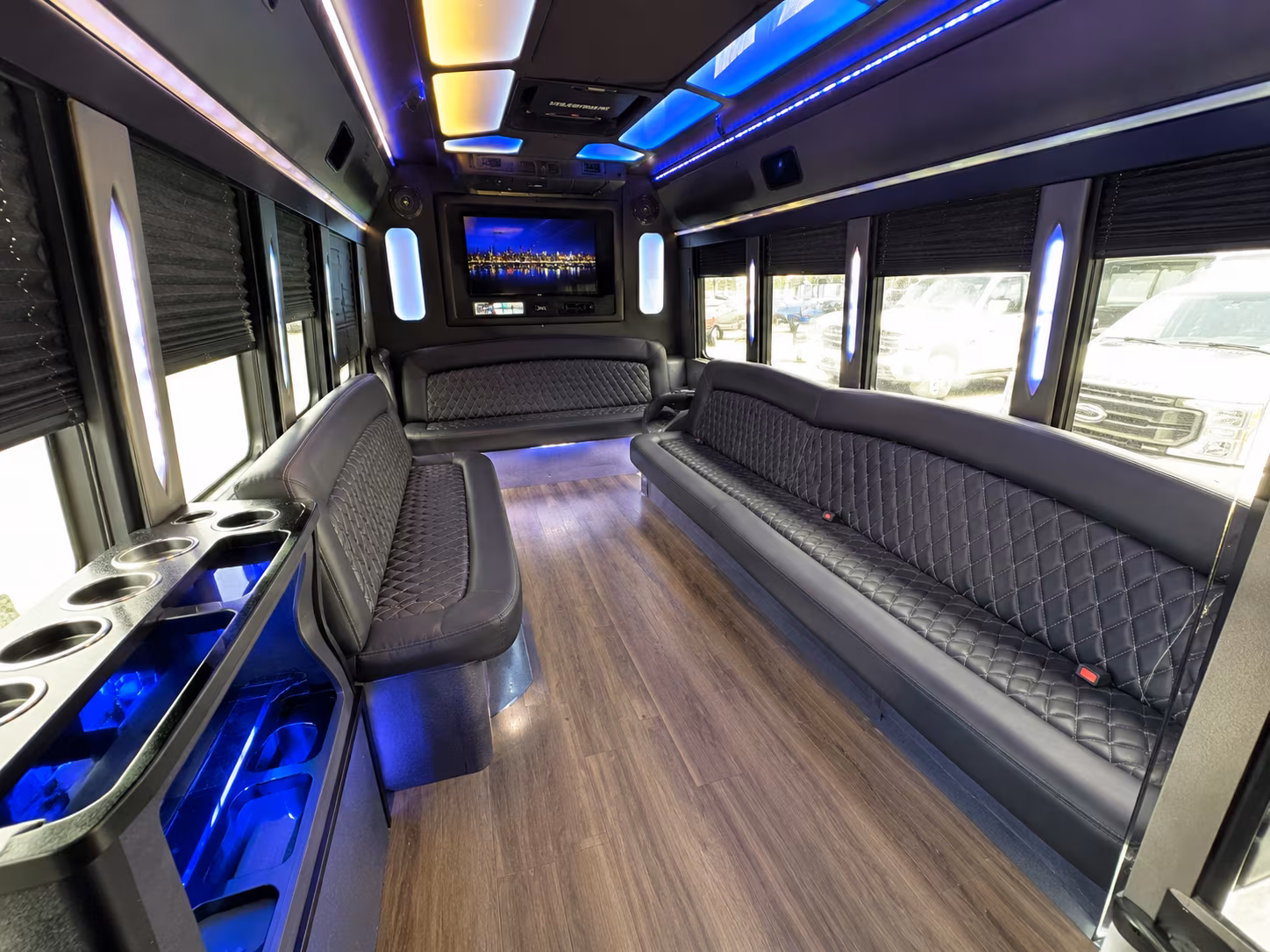 macon corporate event party bus rental