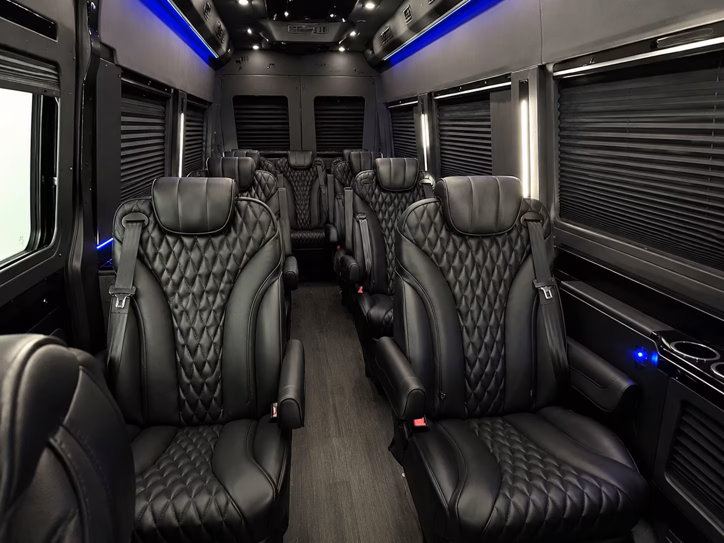 macon long distance transportation onboard seating