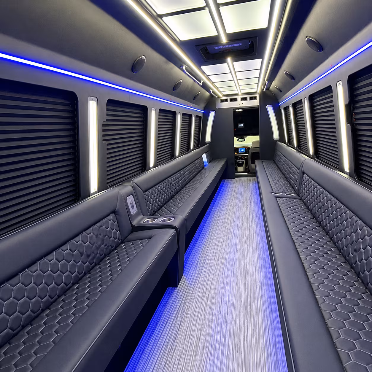 macon party bus interior