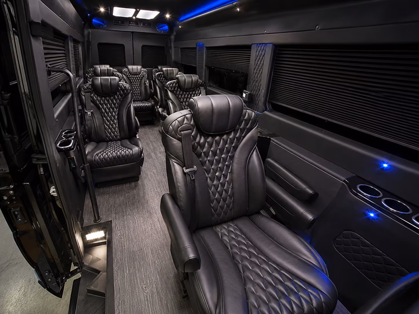 sprinter van with driver interior
